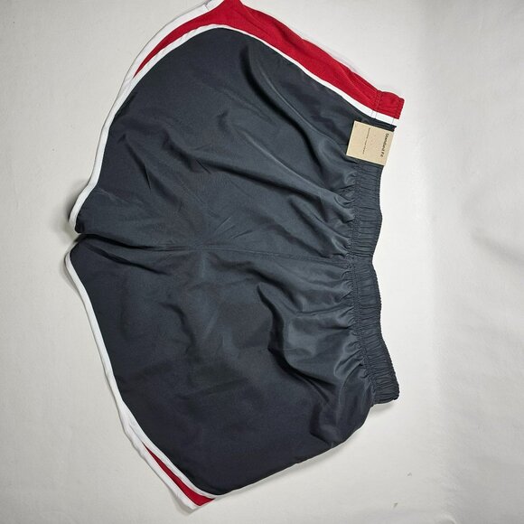 Nike NY Giants NWT Dri-Fit Lined Running Shorts Womens Size XXL Gray Red White - Picture 7 of 11